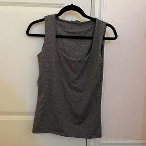 zara gray tank